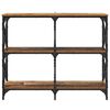 vidaXL Konsolinis stalas Senas medis 100 x 28 x 80,5 cm