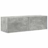 vidaXL TV sieninė spintelė 98 x 31 x 29,5 cm Betoninė Apdirbta mediena