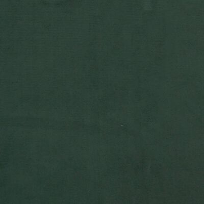 vidaXL Galvūgalis, tamsiai žalios spalvos, 80x5x78/88cm, aksomas