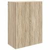 vidaXL Prie sienos montuojama spinta 66 x 34,5 x 90 cm Sonoma ąžuolas
