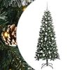 vidaXL Dirbtinė Kalėdų eglutė Žalia 150 cm PVC, plastikas ir plienas