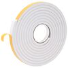 vidaXL Savigautinė putų juosta 10 vnt. Balta 20mm x 5m CR putplastis