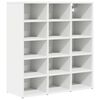 vidaXL Batu skrynia 77,5 x 30 x 83,5 cm Apdirbta mediena Balta