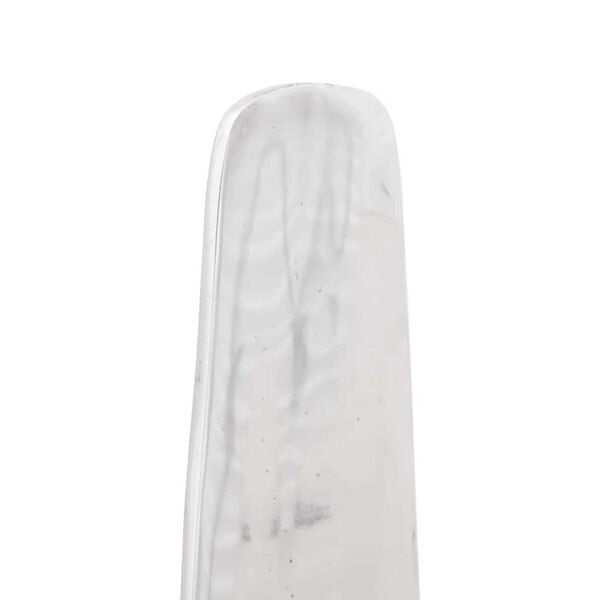 vidaXL Skulptūra Sidabro 26 x 26 x 110 cm Aliuminis