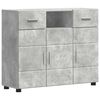 vidaXL Medinė spinta Betono pilka 88,5 x 30,5 x 73 cm Apdirbta mediena