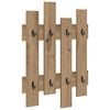 vidaXL Prikabinamas paltas Sieninis Amatininkų ąžuolas 60 x 3 x 82 cm