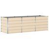 vidaXL Lovelis Ivory 240 x 80 x 75 cm Plienas