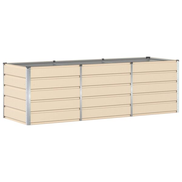 vidaXL Lovelis Ivory 240 x 80 x 75 cm Plienas