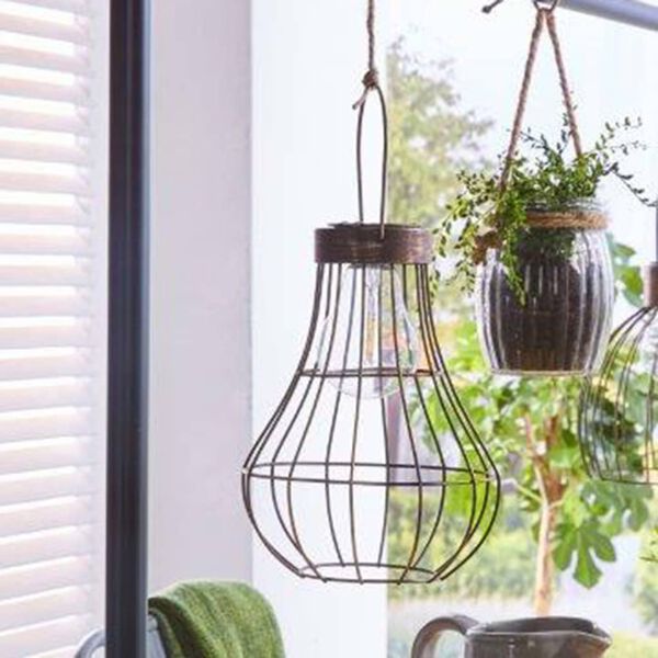 Luxform Saulės energija įkraunamas sodo LED &scaron;viestuvas Manchester