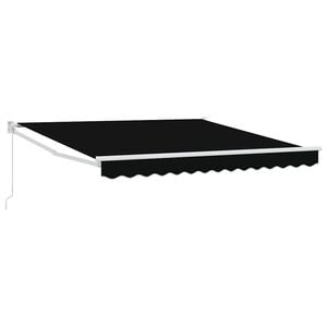 vidaXL I&scaron;traukiama markizė Juoda 300 x 250 x 165 cm