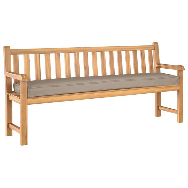 vidaXL Pallet pagalvių rinkinys 2 pcs Taupe 200 x 40 x 8 cm