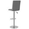 vidaXL Baro taburetė, &scaron;viesiai pilkos spalvos, audinys