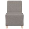 vidaXL Modulinis sofa vienetas be rankų 3 pcs Taupe 55 x 74 x 82 cm