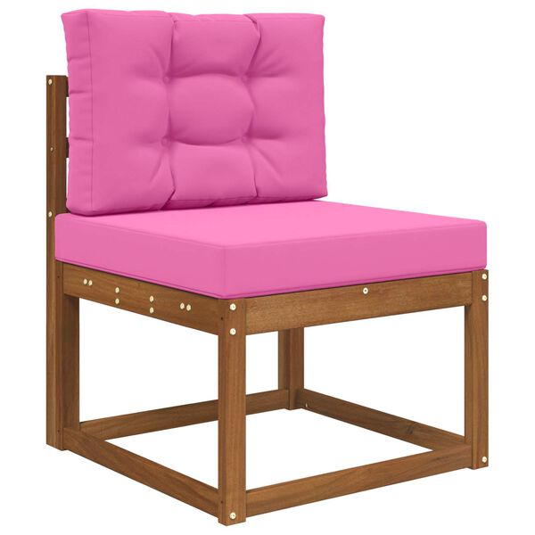 vidaXL Lauko sofa pagalvėlė 2 pcs Rožinė Poliesteris