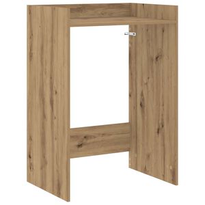 vidaXL Skalbimo ma&scaron;inos spintelė Artisano ąžuolo 67,5 x 48 x 97 cm