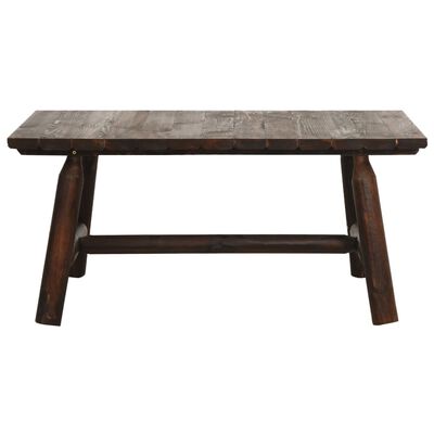 vidaXL Kavos staliukas, 90x50x41cm, eglės medienos masyvas