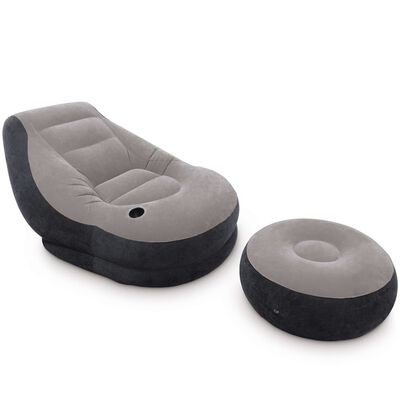 Intex Pripučiama kėdė su pufu Ultra Lounge Relax, 68564NP