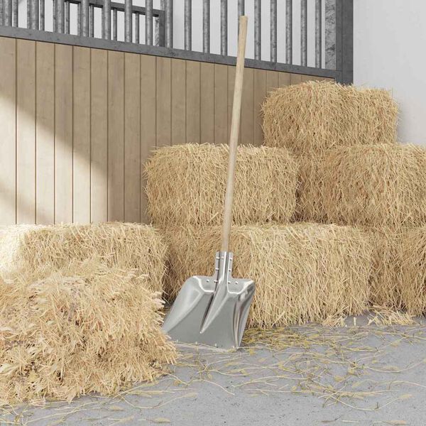 vidaXL Kastuvo galva Sidabro 45 x 38 cm Aliuminis