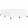 vidaXL Lovos rėmas su čiužiniu Balta 140 x 200 cm audinys