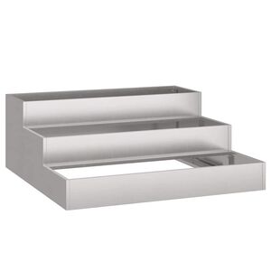 vidaXL Sodo vazonas Rūdijanti 90 x 90 x 35 cm