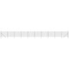 vidaXL Vielinė tinklinė tvora, antracito, 2x25m, galvanizuotas plienas