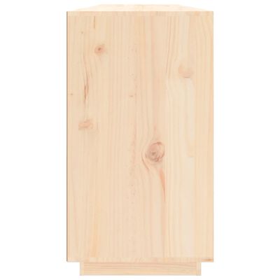vidaXL Šoninė spintelė, 100x40x75cm, pušies medienos masyvas