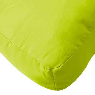 vidaXL Palečių pagalvėlės, 3vnt., ryškiai žalios, oksfordo audinys