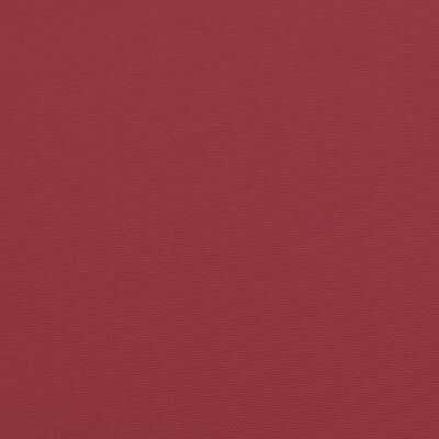 vidaXL Saulės gulto čiužinukas, raudonojo vyno, 200x60x3cm, audinys