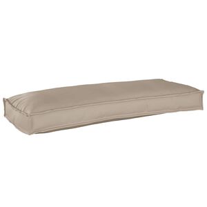 vidaXL Pagalvėlė Oksfordo audinys Taupe 100 x 40 x 8 cm