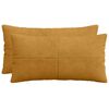 vidaXL Pagalvėlės užvalkalas 2 pcs ALMELO Geltona 40 x 80 cm mančester