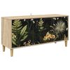 vidaXL Televizoriaus spintelė RHENEN 102 x 33 x 50 cm Sonoma ąžuolo