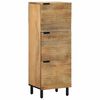 vidaXL Highboard Brown 40x33x110 cm Masyvo medžio Mango