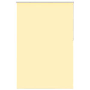 vidaXL Roletas, neper&scaron;lampamas, geltonas, 145x230 cm, audinys, plotis 141,6 cm, poliesteris