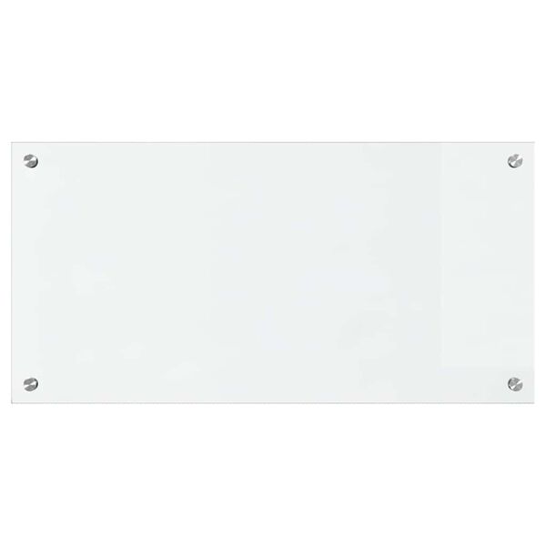 vidaXL Virtuvės užpakalinė plok&scaron;tė Skaidrus 80 x 40 cm