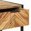 vidaXL Makiažo stalas Ruda 100 x 40 x 120 cm Akacijos medienos masyvas