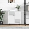 vidaXL &Scaron;oninė spintelė, baltos spalvos, 60x35x70cm, apdirbta mediena