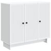 vidaXL Kabalas Balta 89 x 34,5 x 80 cm Apdirbta mediena