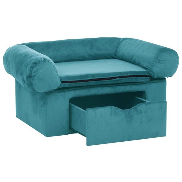 vidaXL &Scaron;uo sofa su saugykla Turkio 75 x 50 x 38cm Pliu&scaron;as
