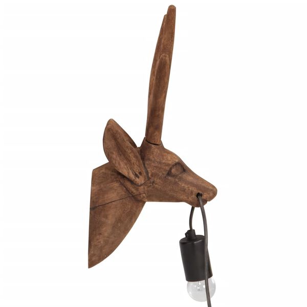 vidaXL Sieninis &scaron;viestuvas, 28x20x40cm, 25W, E27, gyvūno formos