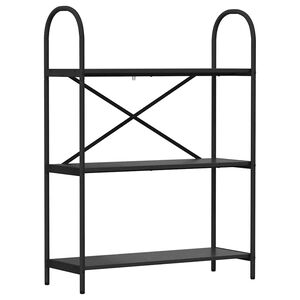 vidaXL Knygų lentyna 3 lygių 80 x 30 x 109 cm Apdirbta mediena