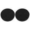 vidaXL Gartraukio medžio anglies filtrai, 2vnt., 105x21mm