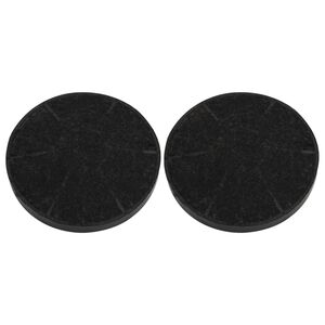 vidaXL Gartraukio medžio anglies filtrai, 2vnt., 105x21mm
