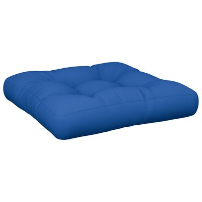 vidaXL Paletės pagalvėlė, karališkos mėlynos spalvos, audinys