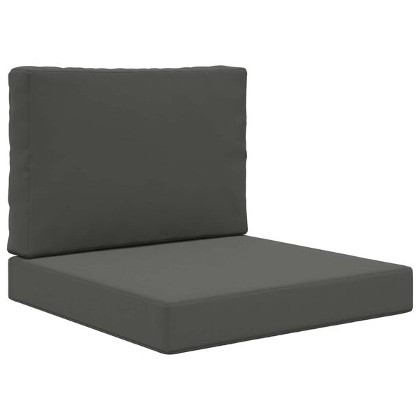 vidaXL Lauko sofa pagalvėlė 2 pcs Antracitas Poliesteris
