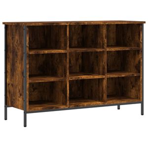 vidaXL Spintelė batams, dūminio ąžuolo, 100x35x70cm, apdirbta mediena