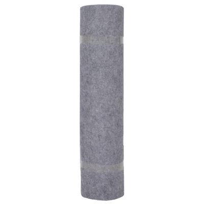 vidaXL Parodų kilimas, pilkos spalvos, 1,2x10m, stulpelių dizaino