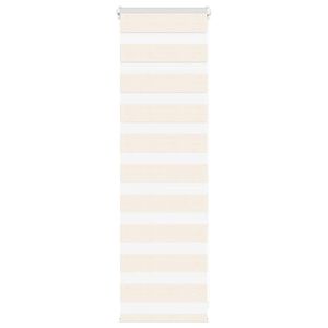 vidaXL Zebro žaliuzės, marmuras, smėlio spalvos, 45x100cm, audinys, plotis 40,9cm, poliesteris