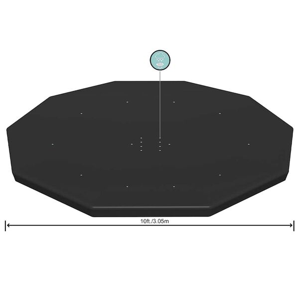 Bestway Baseino uždangalas Flowclear, 305cm