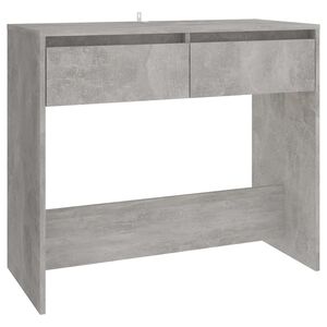 vidaXL Konsolinis staliukas, betono, 89x41x76,5cm, apdirbta mediena