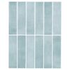 vidaXL Stačiakampė plytelė 20 pcs Pilkai žalia 29 x 23 x 0,08 cm